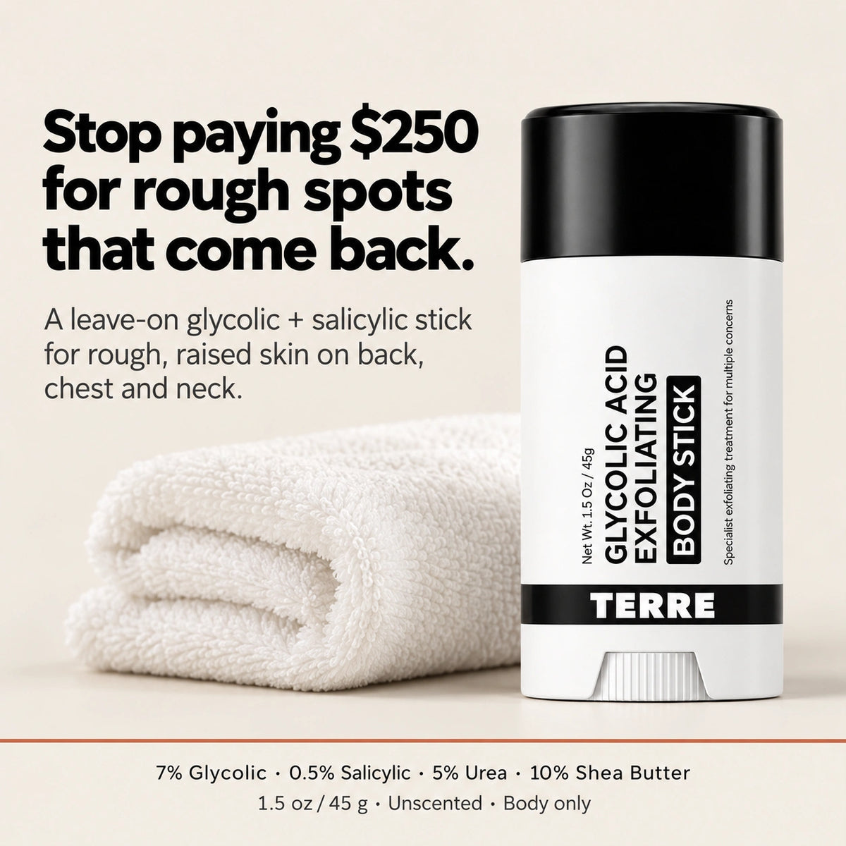 Terre Glycolic Body Stick