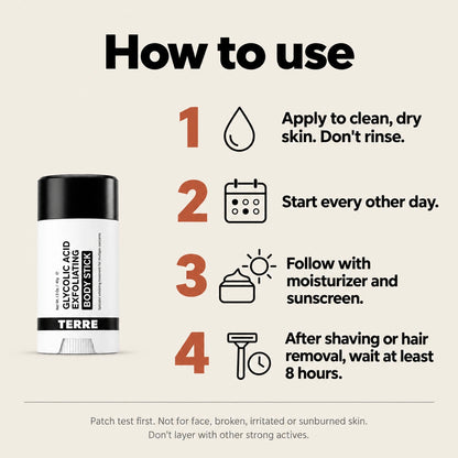 Terre Glycolic Body Stick