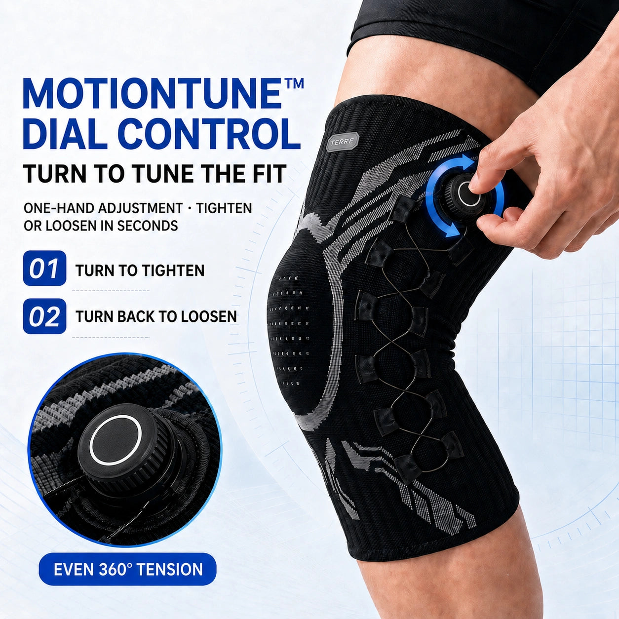 Terre MotionTune™ Adjustable Knee Brace