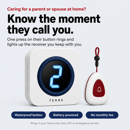 Terre HelpBell Wireless Call Button