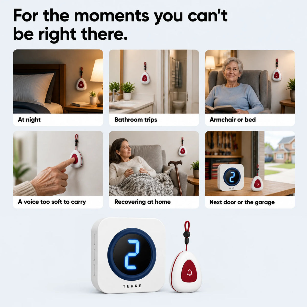 Terre HelpBell Wireless Call Button