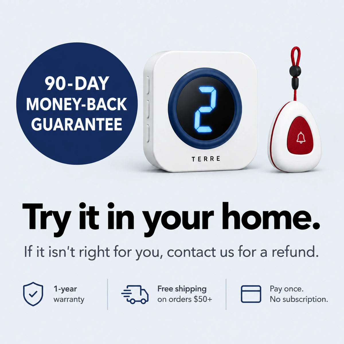 Terre HelpBell Wireless Call Button
