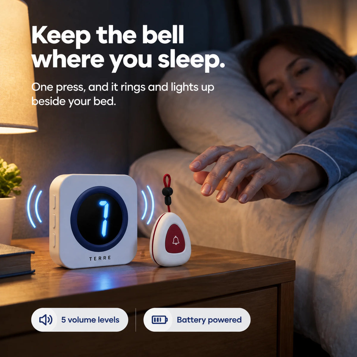Terre HelpBell Wireless Call Button