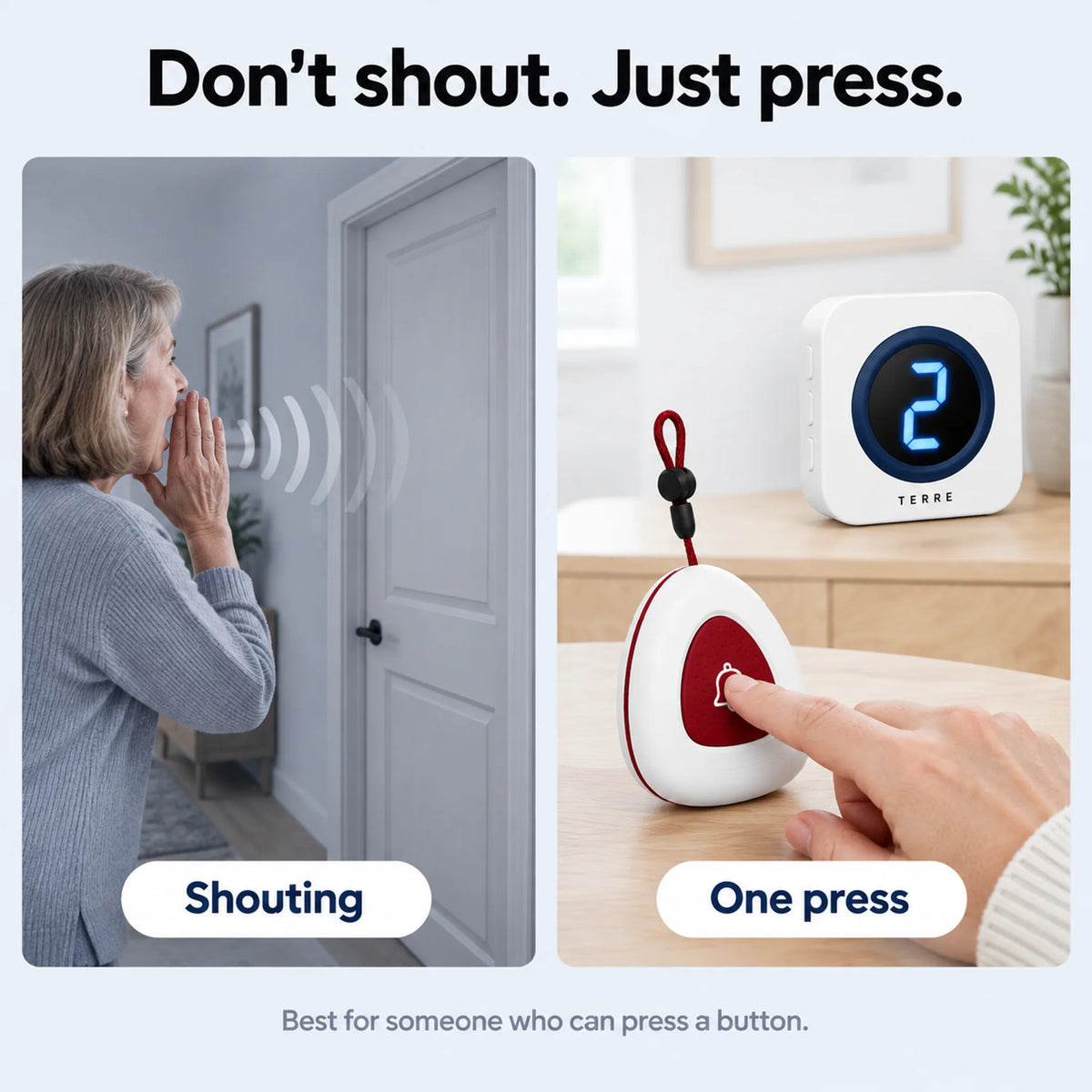 Terre HelpBell Wireless Call Button