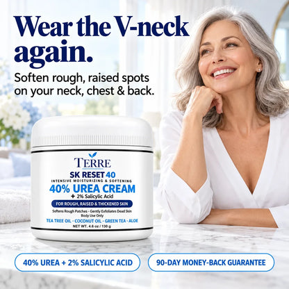 Terre SK Reset 40 — 40% Urea Cream with 2% Salicylic Acid