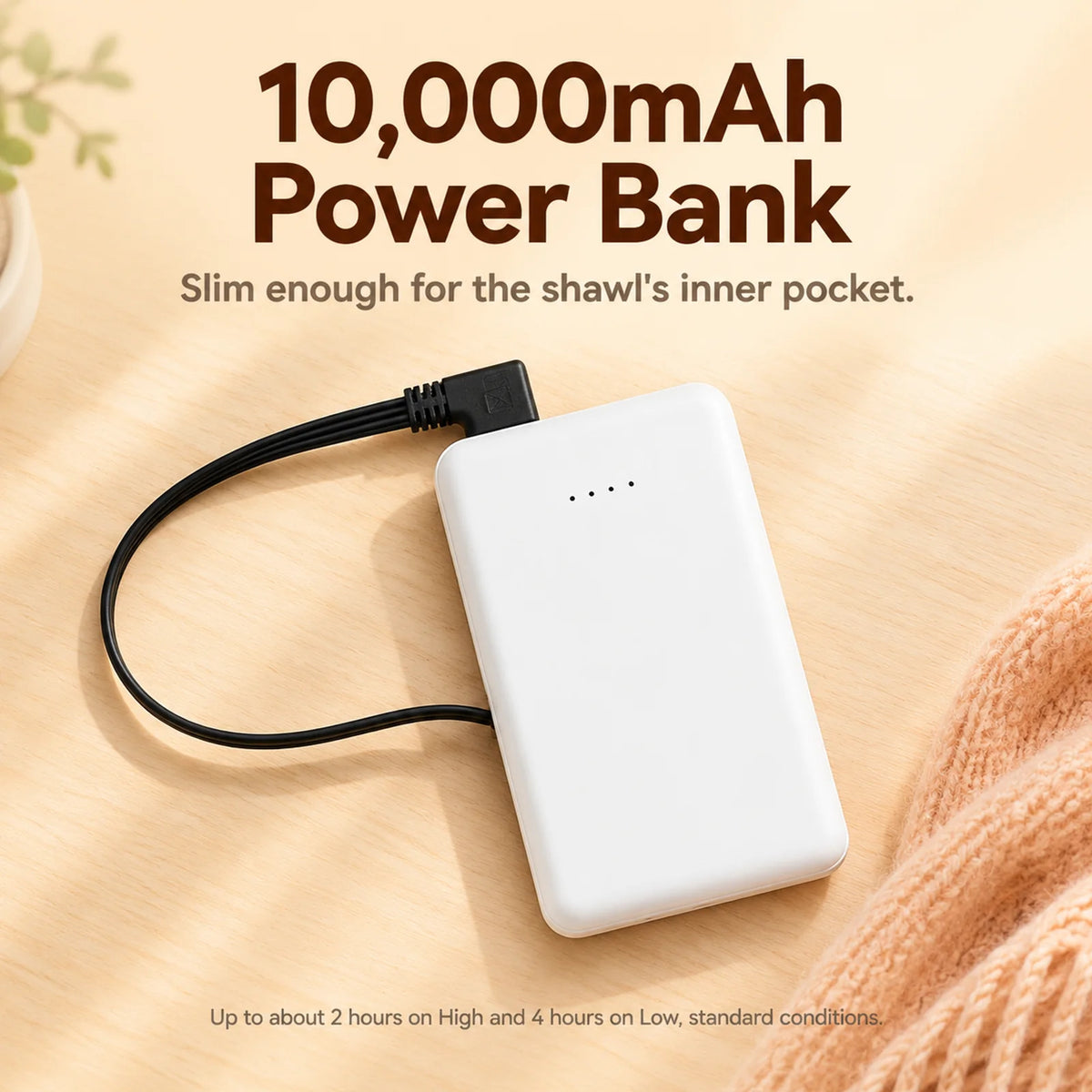 Terre 10,000mAh Power Bank for WarmWrap